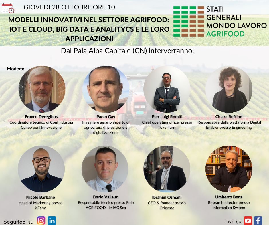 Stati Generali Mondo del Lavoro Agrifood, Pala Alba Capitale