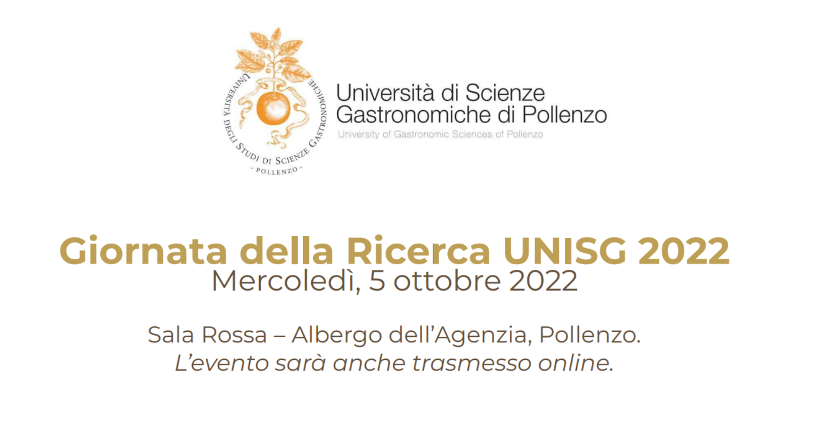 Giornata della Ricerca UNISG