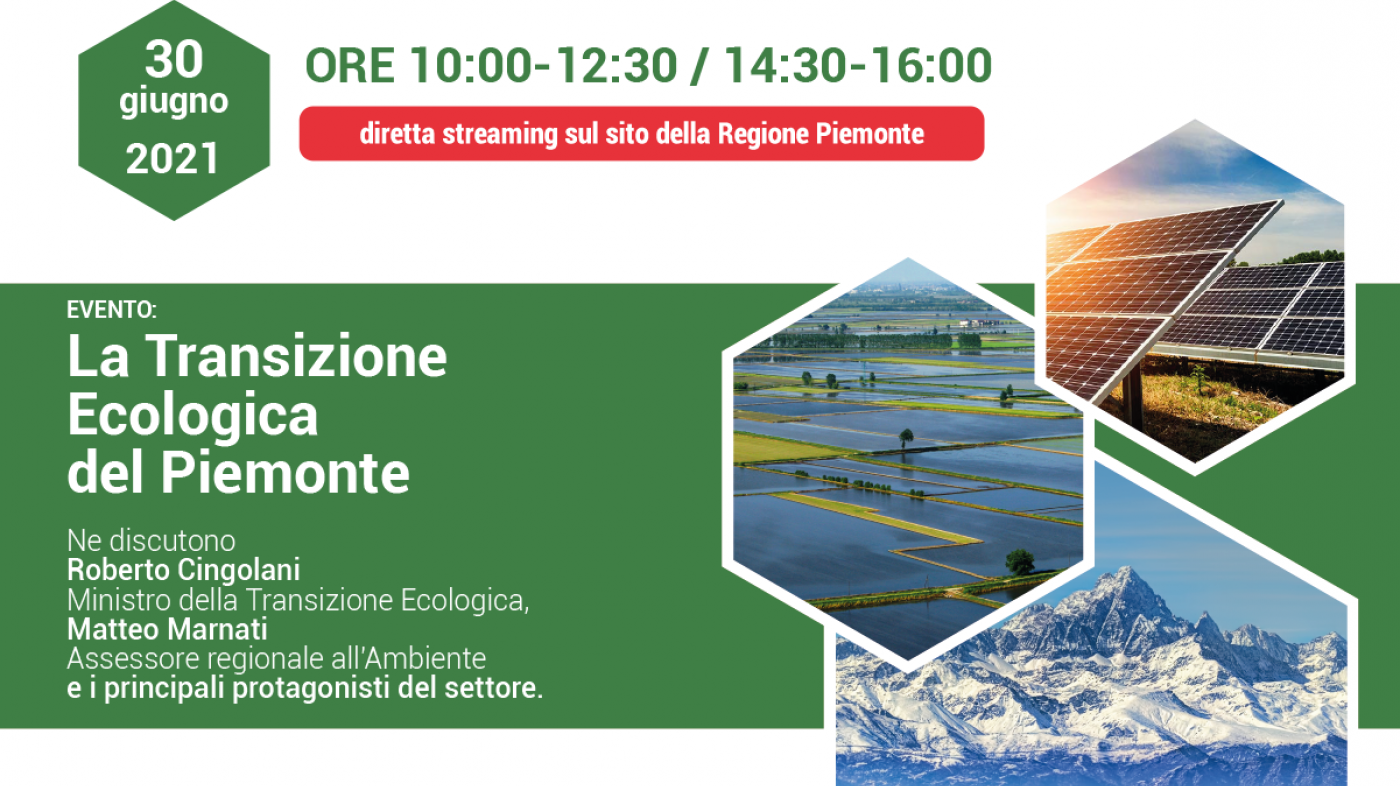 LA TRANSIZIONE ECOLOGICA DEL PIEMONTE